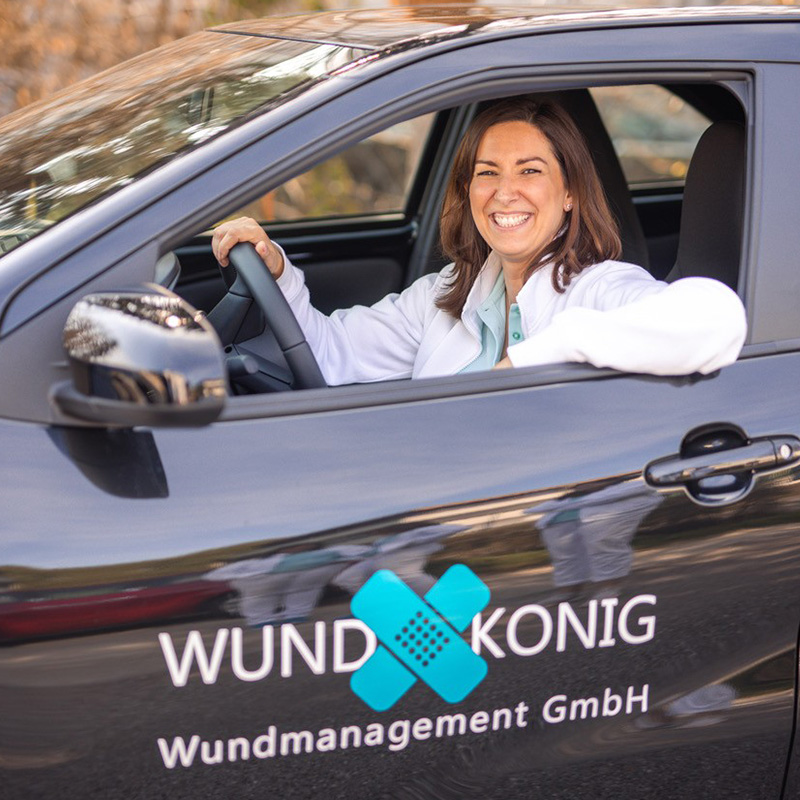 Fahrzeug der Wund König GmbH dieses Foto zeigt ein Fahrzeug der Wund König GmbH