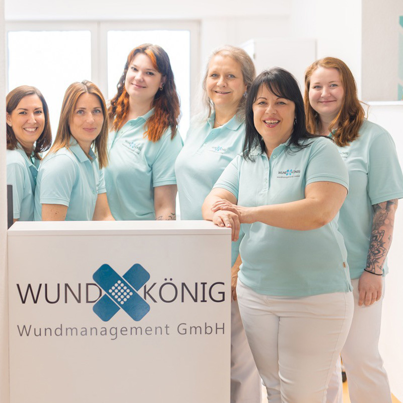 Team der Wund-König Wundmanagement GmbH dieses Bild zeigt das Team der Wund-König Wundmanagement GmbH