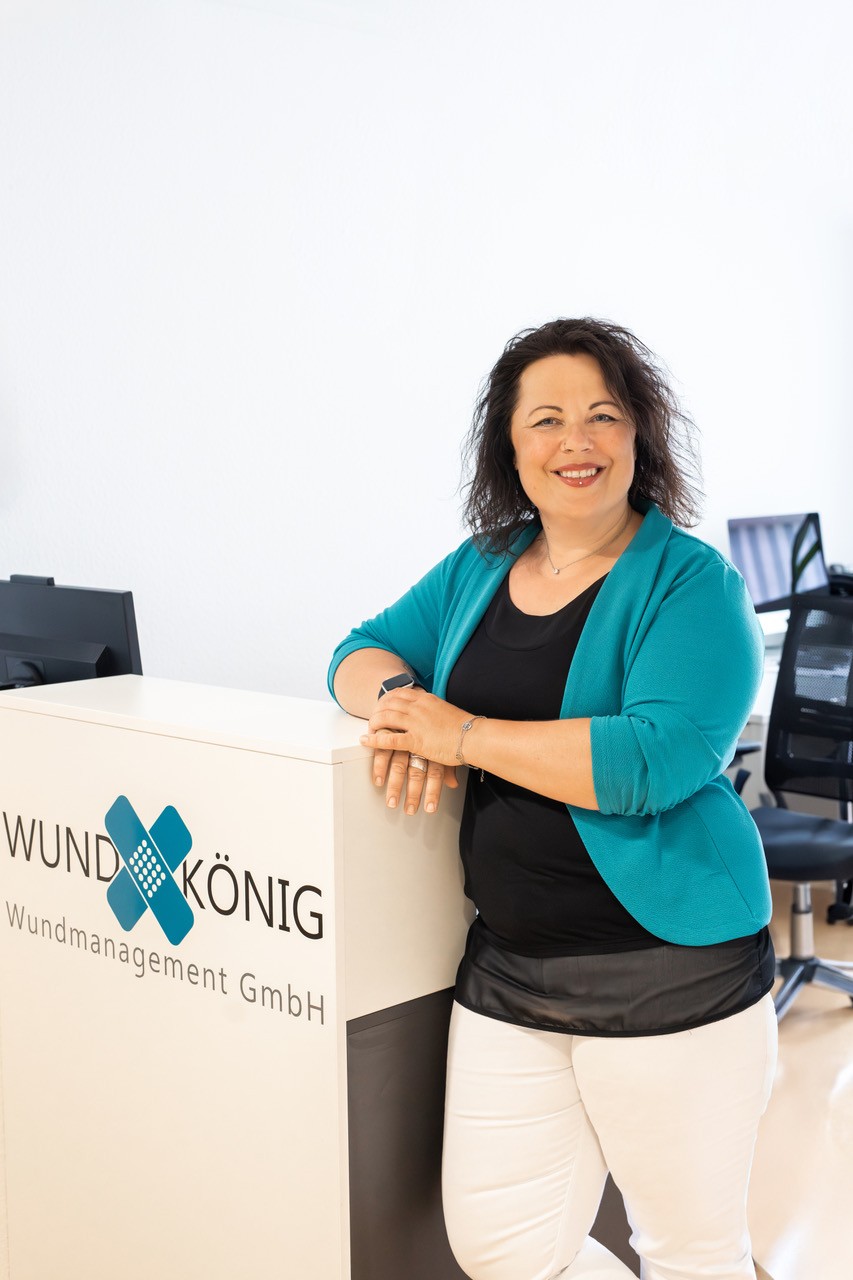 dieses Foto zeigt Ramona König von der Wund-König Wundmanagement GmbH